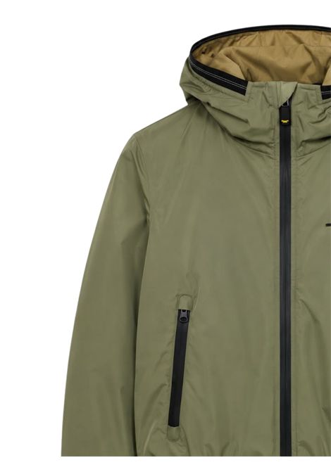 Giubbino bambino verde con cappuccio BLAUER | 26WBLKC11276VERDE
