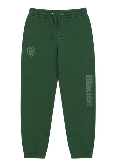 Pantalone bambino verde in cotone BLAUER | 26WBLKP01513VERDE