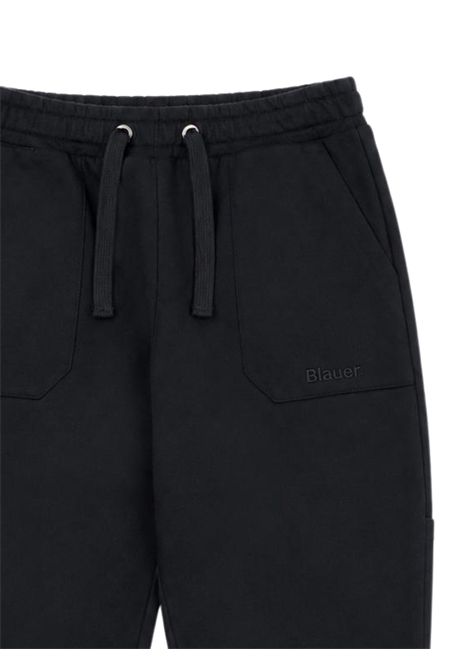 Pantalone bambino nero in cotone BLAUER | 26WBLKP01514NERO