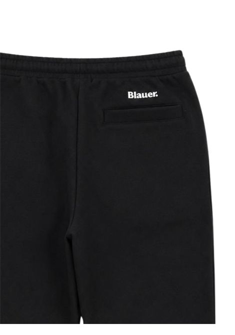 Pantalone bambino nero in cotone BLAUER | 26WBLKP01528NERO