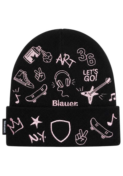 Black girl hat BLAUER | 75858NERO