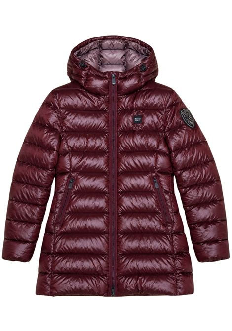 Giubbino bambina bordeau imbottito BLAUER | ADELAIDEBORDEAU