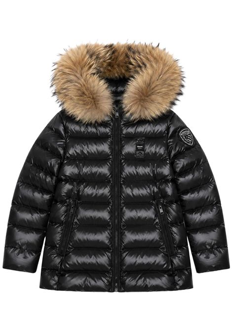 Giubbino bambina nero imbottito BLAUER | ARCADIANERO