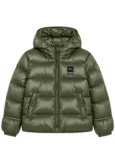 Giubbino neonato verde imbottito BLAUER | BAXTERVERDE