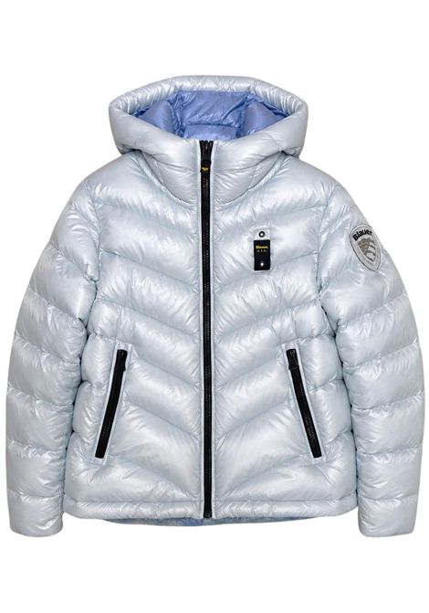 Giubbino unisex azzurro imbottito BLAUER | COBDENAZZURRO