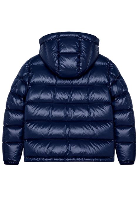 Blue padded children's jacket BLAUER | LAMSONBLU