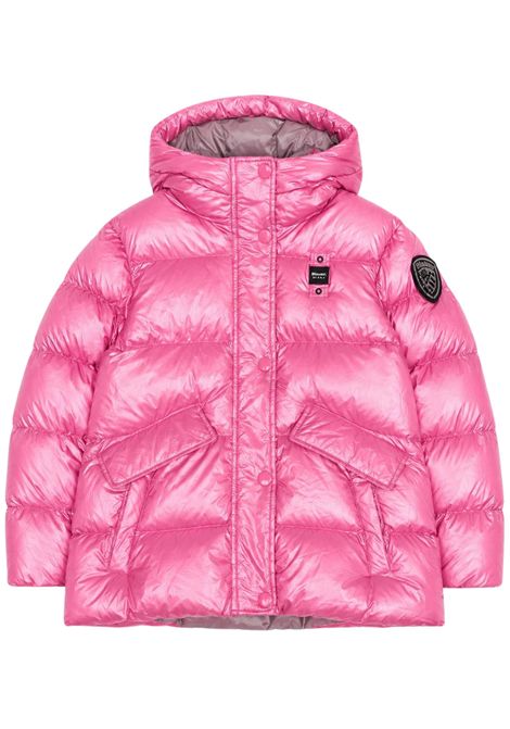 Giubbino bambina rosa imbottito BLAUER | LENAROSA