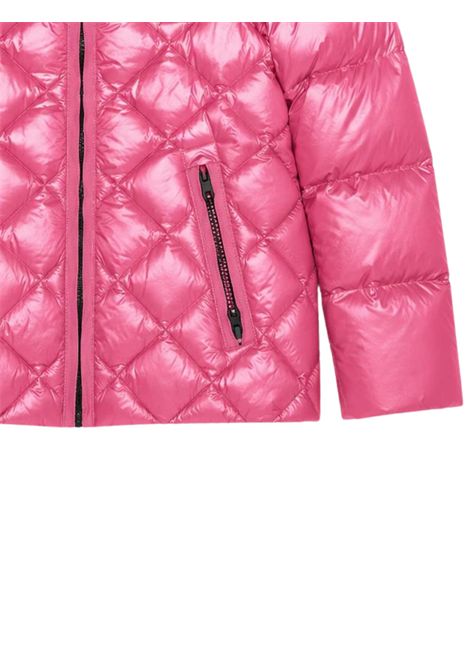 Fuchsia padded jacket for girls BLAUER | LOTUSFUCSIA