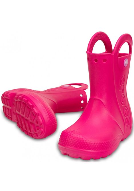 Stivali da pioggia bambina fucsia CROCS | 211056/PIAFUCSIA