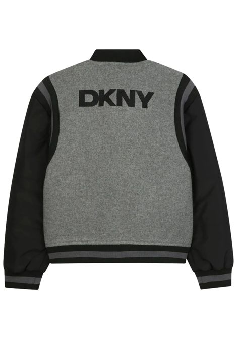 Giubbino unisex in misto lana DKNY | D62447/SUGRIGIO