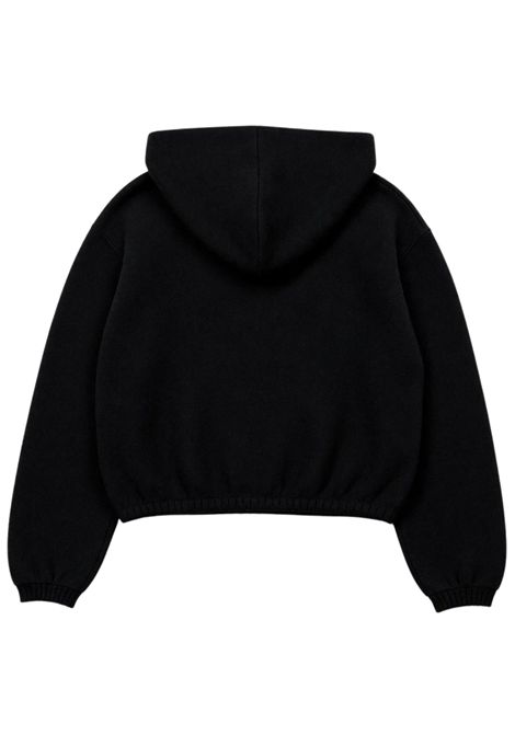 Black wool sweater for girls DONDUP | DFMA014NERO