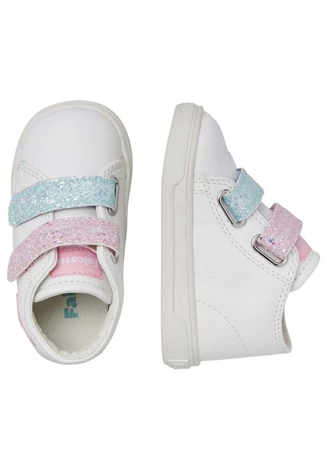 Scarpe bambina bianche in pelle FALCOTTO | 12019051/PIABIANCO