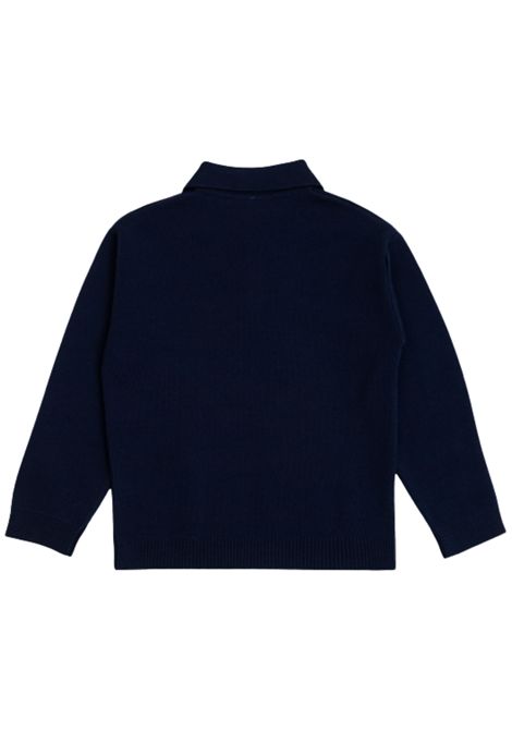 Maglione bambino blu in lana FENDI | JMG128/CEBLU