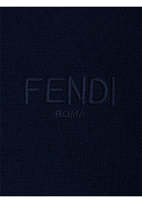 Maglione bambino blu in lana FENDI | JMG128/CEBLU