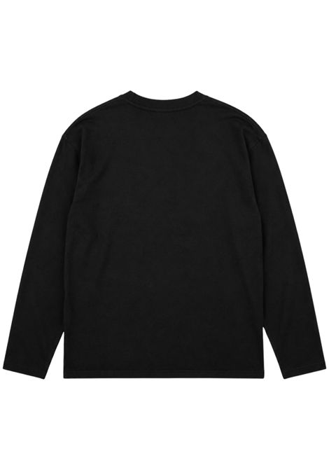 T-shirt unisex nera in cotone GCDS | C2BJQC515J341NERO