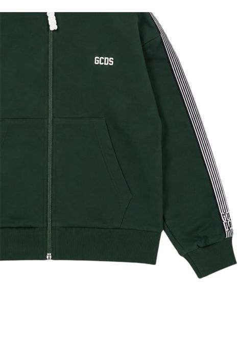 Green unisex cotton sweatshirt GCDS | C2BJQE508F342VERDE