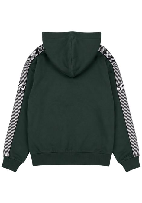 Green unisex cotton sweatshirt GCDS | C2BJQE508F342VERDE