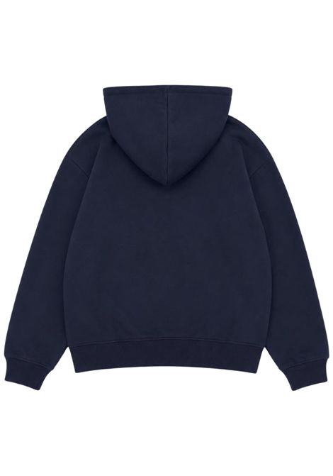 Blue cotton sweatshirt for children GCDS | C2BJQE518F342BLU