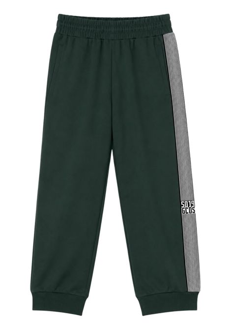 Pantalone unisex verde in cotone GCDS | C2BJQI509F342VERDE