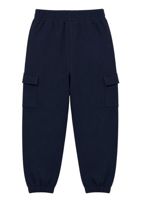 Pantalone unisex blu in cotone GCDS | C2BJQI517F342BLU