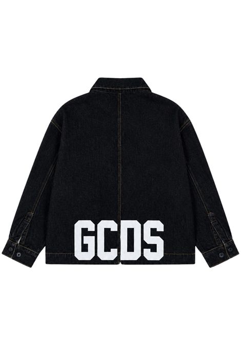Giubbino unisex in cotone denim GCDS | C2BXQA715D351DENIM