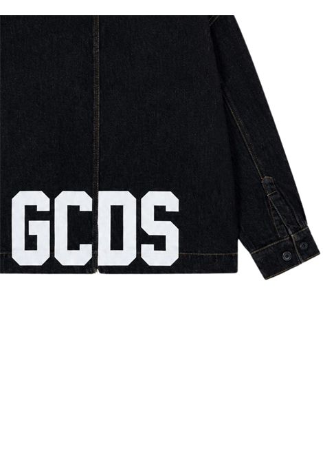 Giubbino unisex in cotone denim GCDS | C2BXQA715D351DENIM