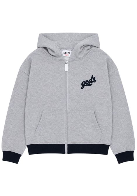 Unisex grey cotton sweatshirt GCDS | C2BXQE534F342GRIGIO