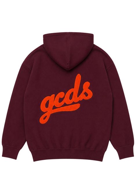 Maglia unisex bordeau in viscosa GCDS | C2BXQF592K349BORDEAU