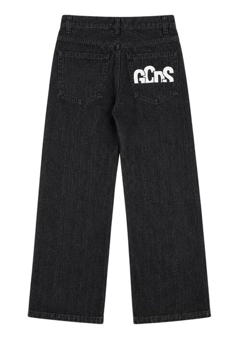 Unisex cotton denim jeans GCDS | C2BXQI603D346NERO