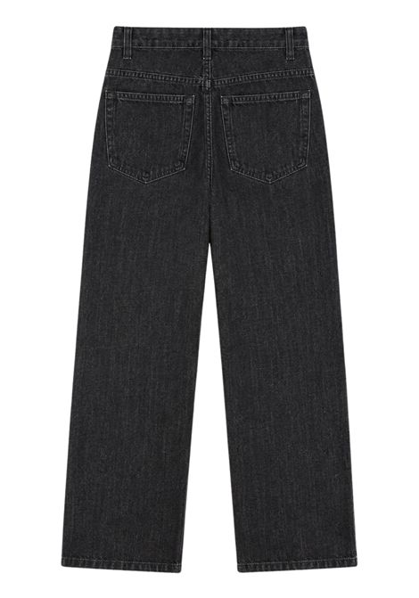Unisex cotton denim jeans GCDS | C2BXQI606D346NERO