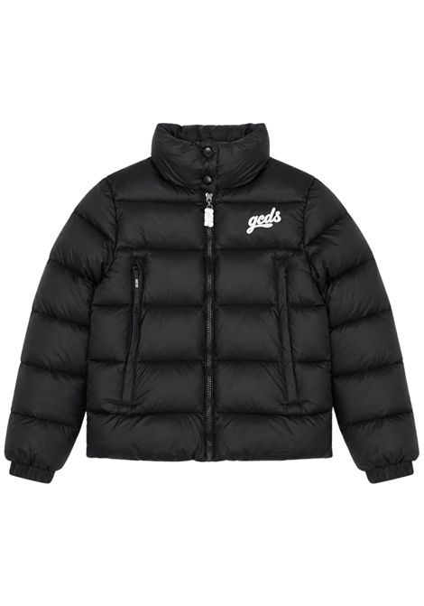 Giubbino bambina nero imbottito GCDS | C2GXQA615T340NERO