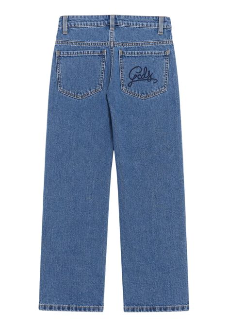 Unisex cotton denim jeans GCDS | C2GXQI610D346DENIM