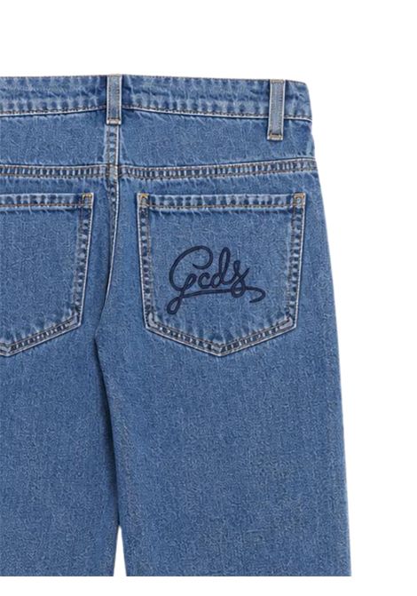 Unisex cotton denim jeans GCDS | C2GXQI610D346DENIM