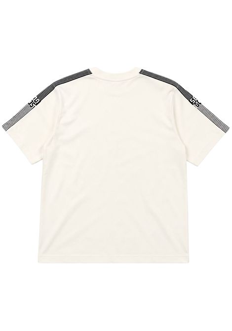 White cotton T-shirt for girls GCDS | C2UJQC506J341BIANCO