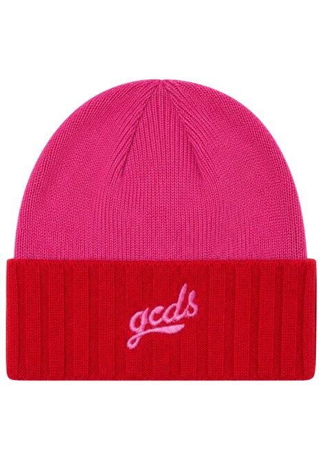 Cappello bambina rosa in viscosa GCDS | C2UXQN599K349ROSA