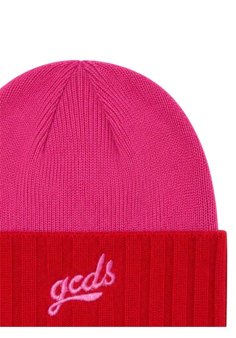 Cappello bambina rosa in viscosa GCDS | C2UXQN599K349ROSA