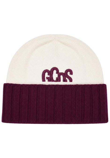 Cappello unisex panna in viscosa GCDS | C2UXQN601K349PANNA