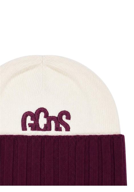 Cappello unisex panna in viscosa GCDS | C2UXQN601K349PANNA