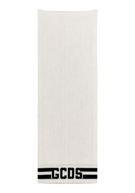 Sciarpa unisex panna in lana GCDS | C2UXQP596K347PANNA