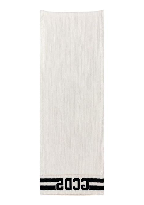 Sciarpa unisex panna in lana GCDS | C2UXQP596K347PANNA