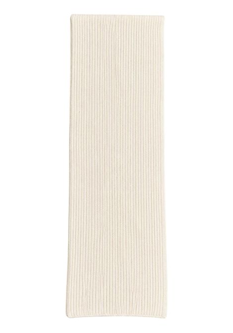 Sciarpa unisex panna in lana GCDS | C2UXQP598K347PANNA
