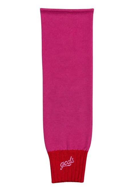 Sciarpa bambina rosa in viscosa GCDS | C2UXQP600K349ROSA