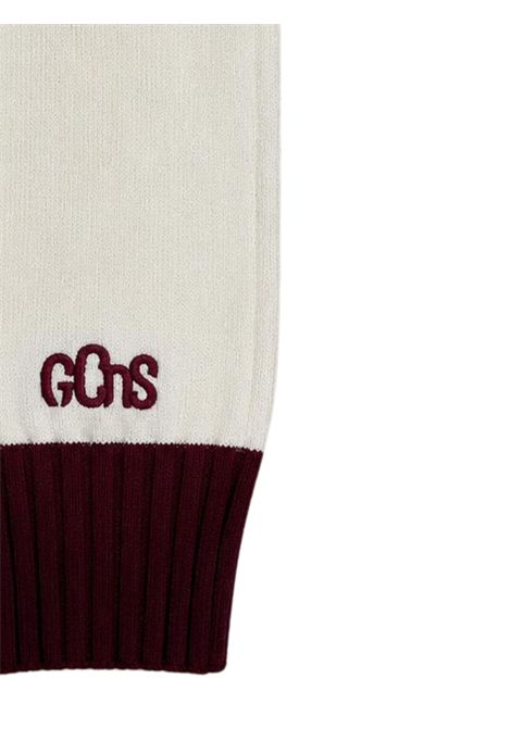 Sciarpa unisex panna in viscosa GCDS | C2UXQP602K34PANNA
