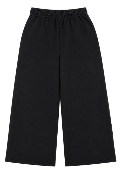 Pantalone bambina nero in cotone GCDS | Z0GJQI620F004NERO