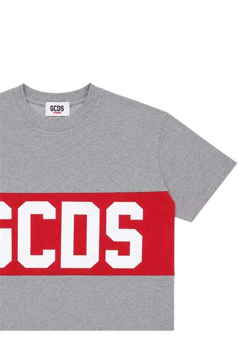 T-shirt unisex grigia in cotone GCDS | Z0UJQC585J105GRIGIO
