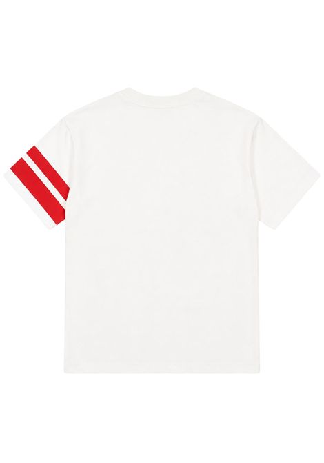 T-shirt unisex bianca in cotone GCDS | Z0UJQC592J105BIANCO