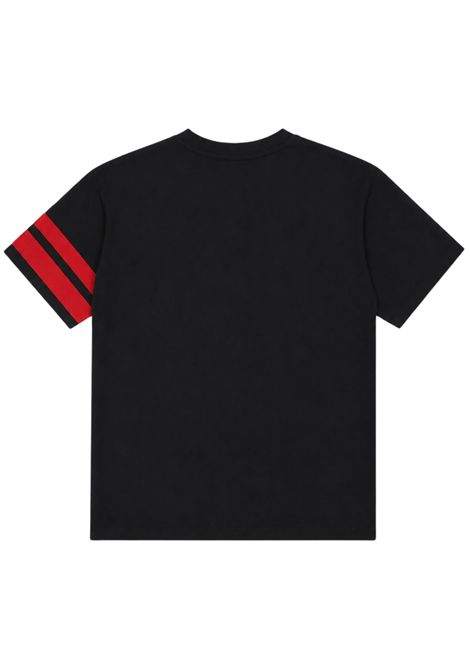 Unisex black cotton T-shirt GCDS | Z0UJQC592J105NERO