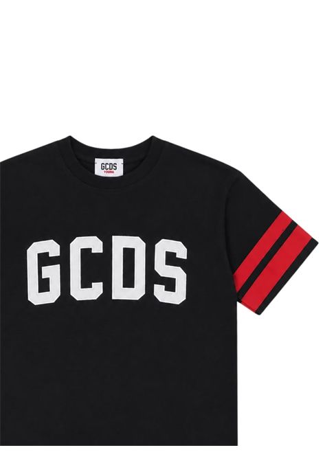 Unisex black cotton T-shirt GCDS | Z0UJQC592J105NERO