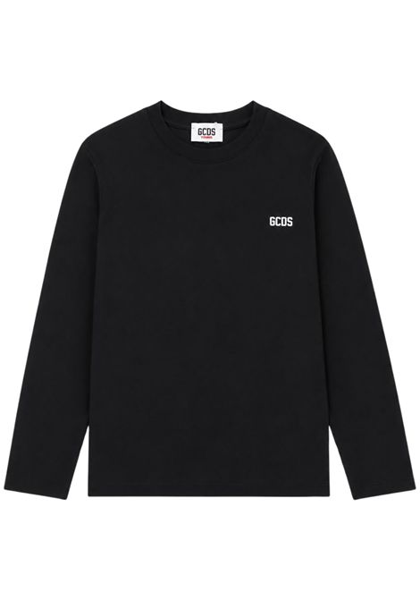 T-shirt unisex nera in cotone GCDS | Z0UJQC623J105NERO