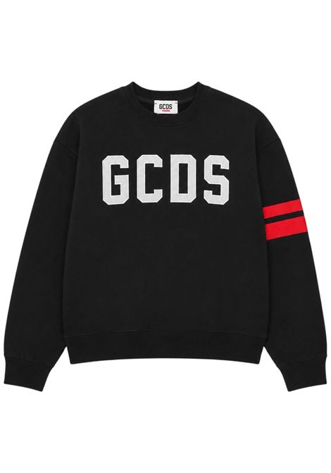 Unisex black cotton sweatshirt GCDS | Z0UJQE591F004NERO